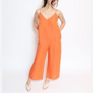 Ali Golden V-Neck Jumper Coral size M